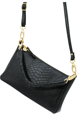 MŌSZ Leren handtas dames - slangenprint - Coco S