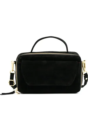 MŌSZ Dames leren handtas - suede - Naomi