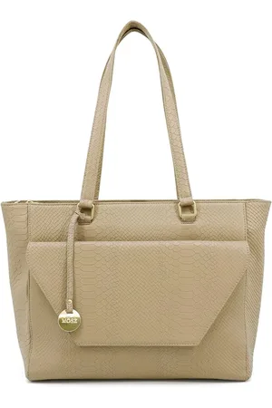 MŌSZ Leren laptoptas dames 15.6 inch - slangenprint - Denise