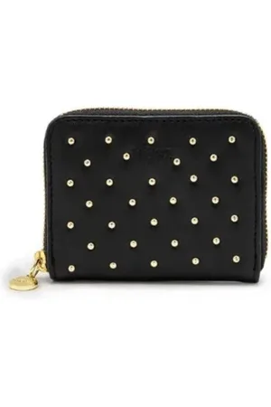 MŌSZ Leren dames portemonnee - studs - Sophie