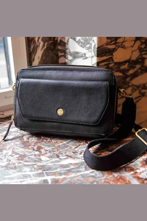 MŌSZ Dames leren schoudertas - - Naomi M