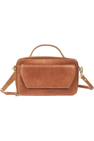MŌSZ Dames leren schoudertas - - Naomi