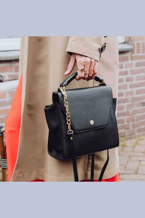 MŌSZ Leren dames handtas - - Phoebe