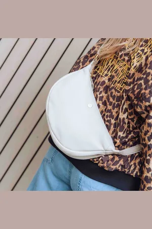 MŌSZ Dames Bumbag leer - gebroken - Franky