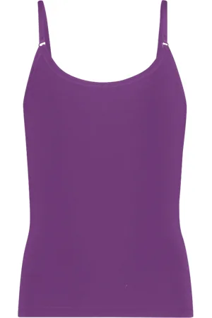 Muchachomalo Meisjes 1-pack Singlet Effen