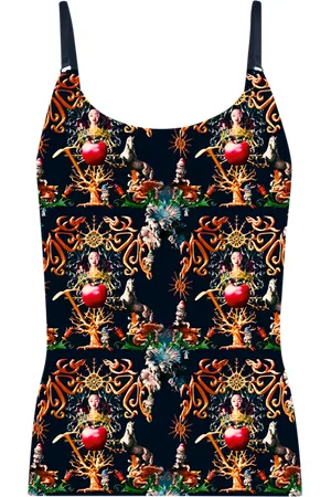 Muchachomalo Meisjes Singlet Print Snowwhite