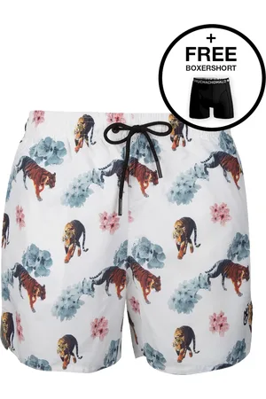 Muchachomalo Heren Zwembroek Tiger/Flower