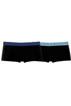 Muchachomalo Ladies 2-pack Boxer Shorts Solid