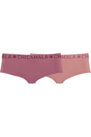 Muchachomalo Ladies 2-pack hipster Solid
