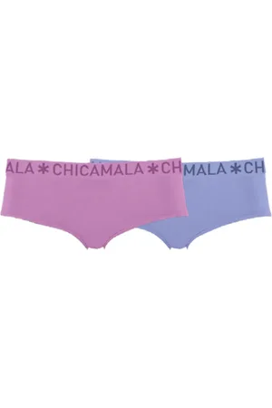 Muchachomalo Ladies 2-pack hipster Solid