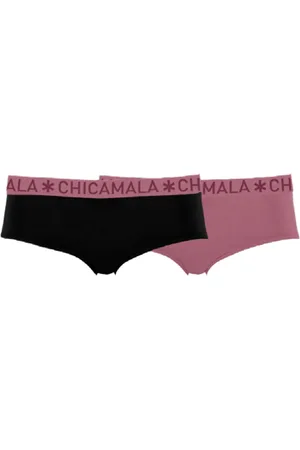 Muchachomalo Ladies 2-pack hipster Solid