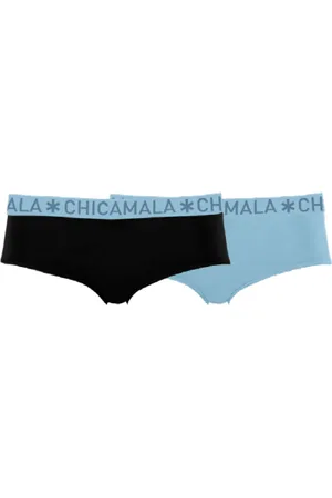 Muchachomalo Ladies 2-pack hipster Solid
