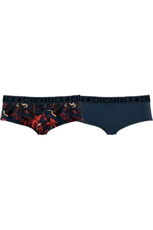 Muchachomalo Ladies 2-pack hipster Print + Solid