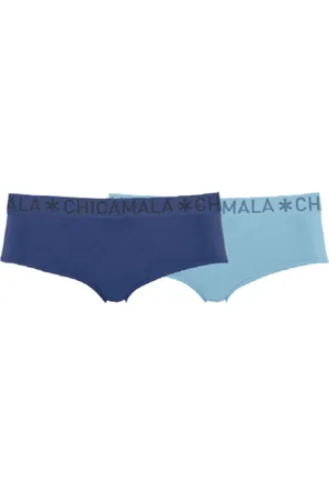Muchachomalo Ladies 2-pack hipster Solid