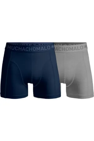 Muchachomalo Boys 2-Pack Boxer Shorts Solid