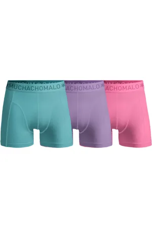 Muchachomalo Boys 3-Pack Boxer Shorts Solid