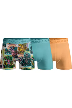 Muchachomalo Boys 3-Pack Boxer Shorts Print/Solid