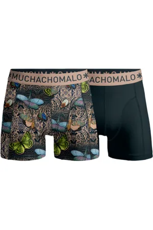 Muchachomalo Boys 2-Pack Boxer Shorts Print/Solid