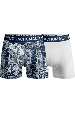 Muchachomalo Boys 2-Pack Boxer Shorts Print/Solid