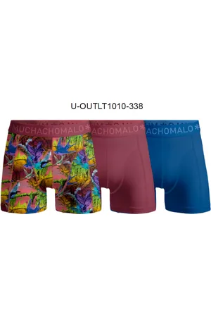 Muchachomalo Boys 3-Pack Boxer Shorts Print/Solid