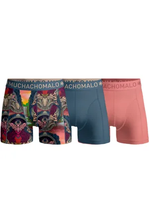Muchachomalo Boys 3-Pack Boxer Shorts Print/Solid