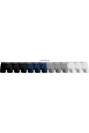 Muchachomalo Men 12-Pack Boxer Shorts Solid