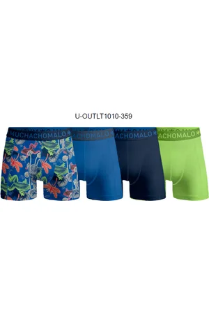 Muchachomalo Men 4-Pack Boxer Shorts Print/Solid