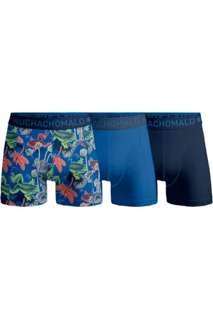 Muchachomalo Boys 3-Pack Boxer Shorts Print/Solid