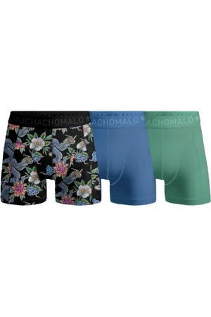 Muchachomalo Boys 3-Pack Boxer Shorts Print/Solid