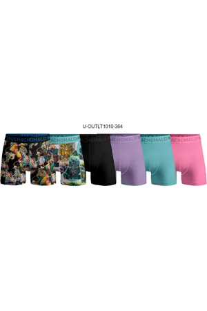 Muchachomalo Men 6-Pack Boxer Shorts Print/Solid