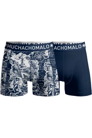 Muchachomalo Boys 2-Pack Boxer Shorts Print/Solid