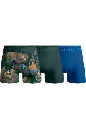 Muchachomalo Boys 3-Pack Boxer Shorts Print/Solid
