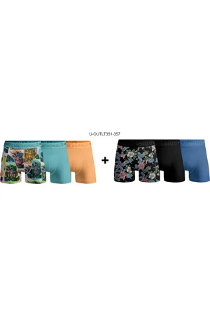 Muchachomalo Boys 3-Pack combi Boxer Shorts Print/Solid