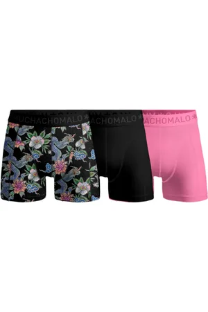 Muchachomalo Boys 3-Pack Boxer Shorts Print/Solid