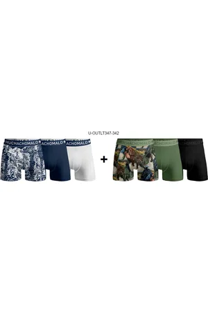 Muchachomalo Boys 3-Pack combi Boxer Shorts Print/Solid