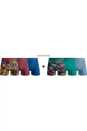 Muchachomalo Boys 3-Pack combi Boxer Shorts Print/Solid