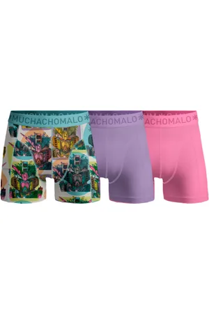 Muchachomalo Boys 3-Pack Boxer Shorts Print/Solid