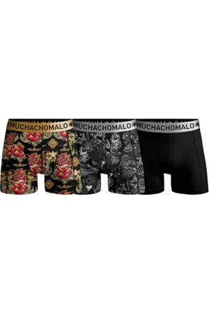 Muchachomalo Boys 3-Pack Boxer Shorts Print/Solid