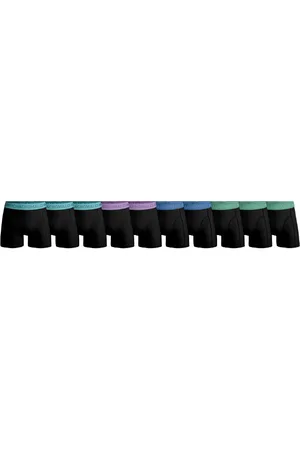 Muchachomalo Men 10-Pack Boxer Shorts Solid