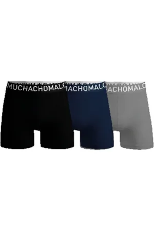 Muchachomalo Boys 3-pack Boxer Shorts Microfiber Solid