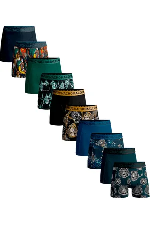 Muchachomalo Heren 10-pack Boxershorts Print