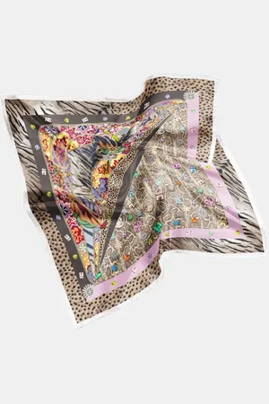 MUCHO GUSTO ® Elegante Zijden Slangen Sjaal