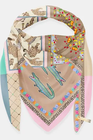 MUCHO GUSTO ® Sjaal St. Tropez & Krokodillenpatroon