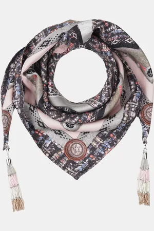 MUCHO GUSTO ® Zijden Sjaal Kiev Gedrukt Tweed Elegantie
