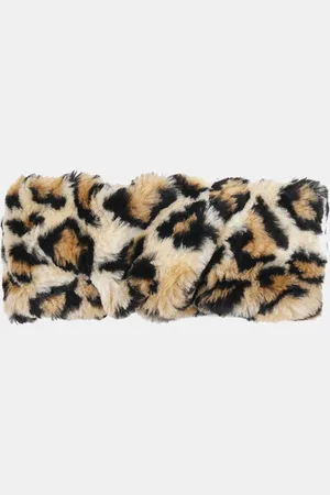 MUCHO GUSTO ® Hoofdband van imitatiebont – Tijgerprint