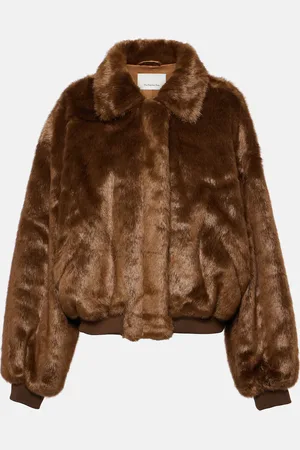 Faux fur kleding in de kleur beige voor dames KLEDING.nl