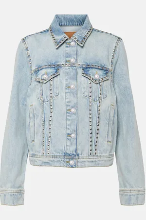 7 for all Mankind Studded denim jacket