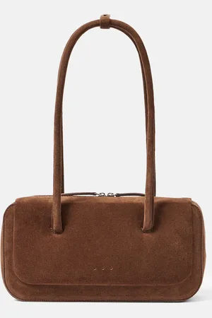 Aesther Ekme Lagune Mini suede shoulder bag