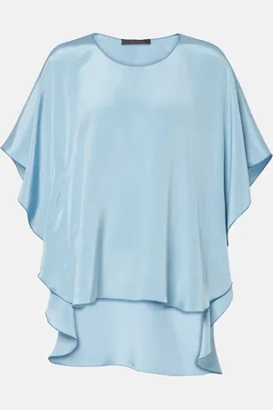 Max Mara Oronte silk crÃªpe de chine blouse