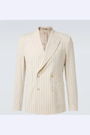 Dolce & Gabbana Striped cotton-blend blazer